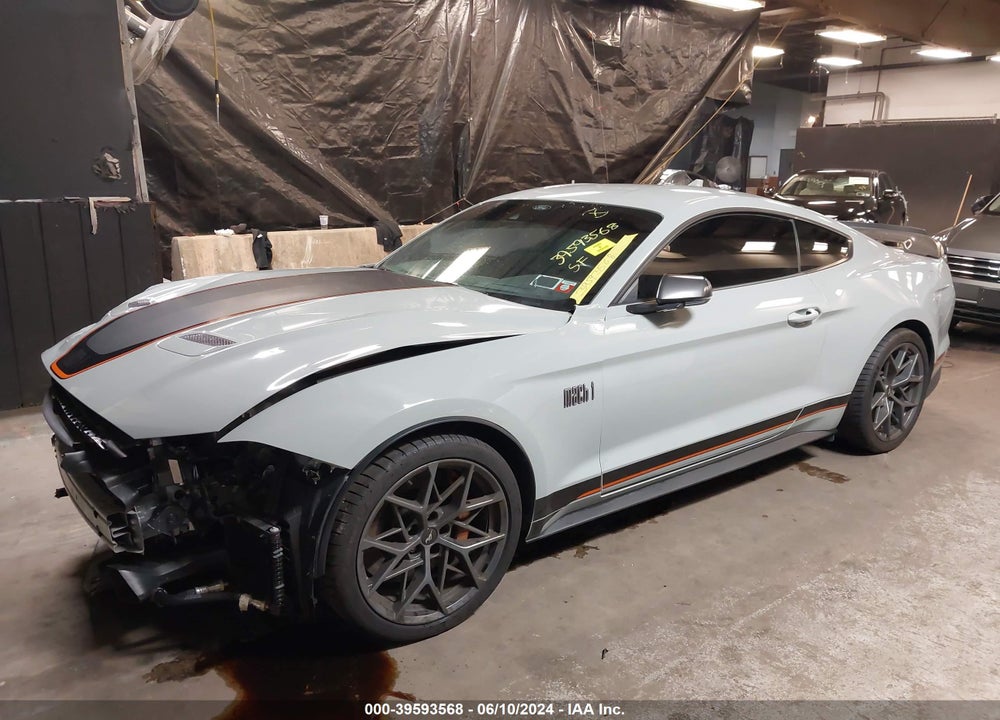 2022 FORD MUSTANG MACH 1 FASTBACK VIN: 1FA6P8R02N5552297