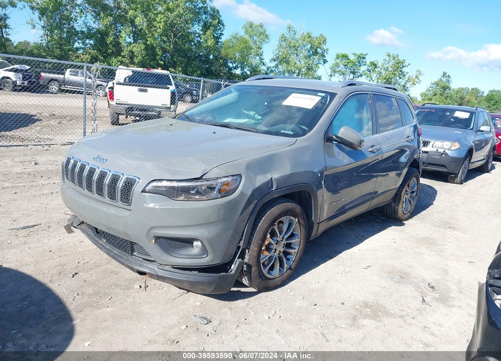 2021 JEEP CHEROKEE LATITUDE LUX FWD VIN: 1C4PJLMX5MD103501