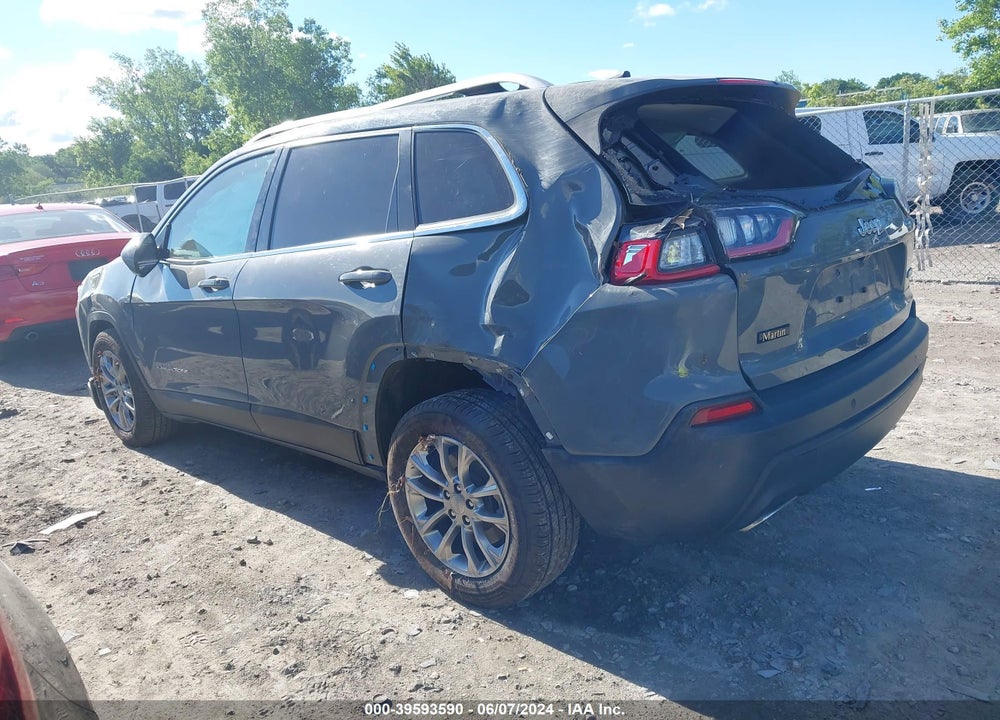 2021 JEEP CHEROKEE LATITUDE LUX FWD VIN: 1C4PJLMX5MD103501
