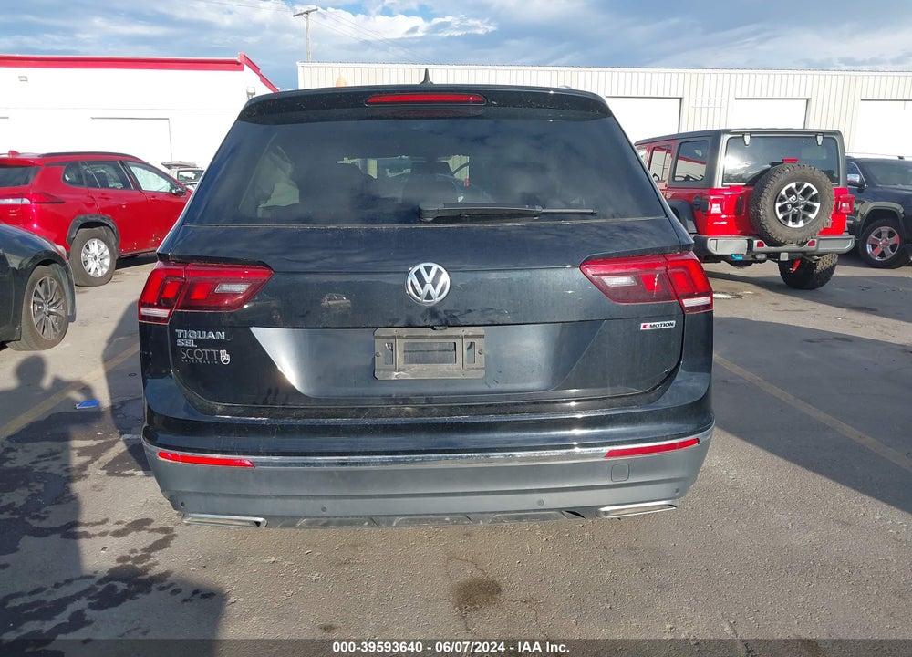 2019 VOLKSWAGEN TIGUAN 2.0T SE/2.0T SEL/2.0T SEL R-LINE/2.0T SEL R-LINE BLACK VIN: 3VV2B7AX4KM091167