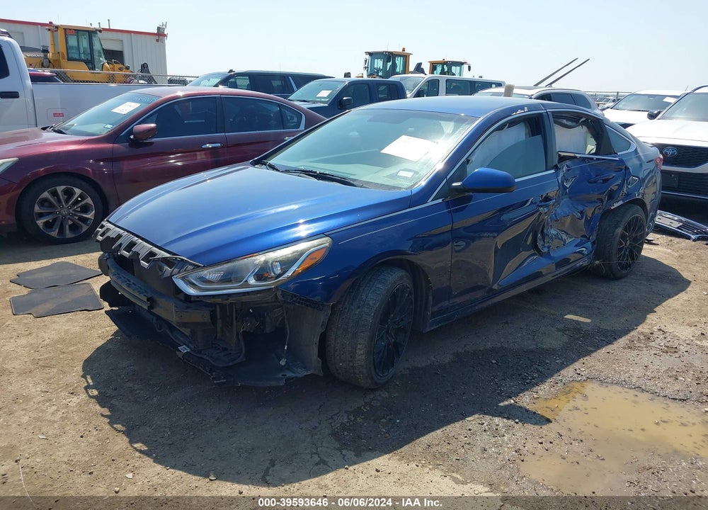 2018 HYUNDAI SONATA SE VIN: 5NPE24AFXJH644653