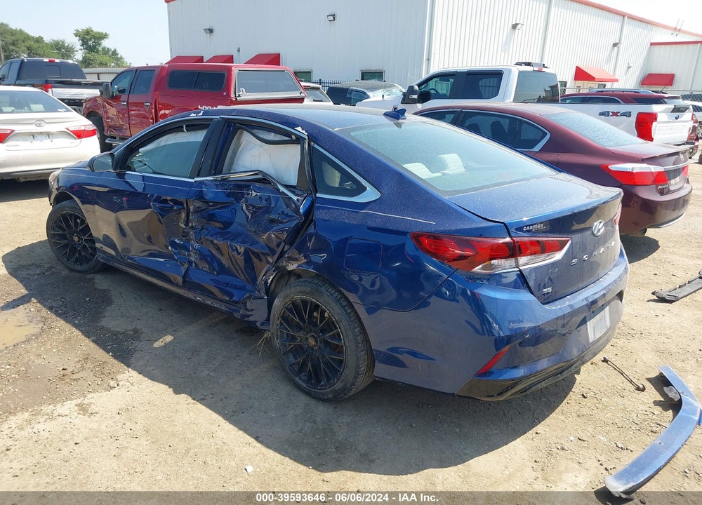 2018 HYUNDAI SONATA SE VIN: 5NPE24AFXJH644653