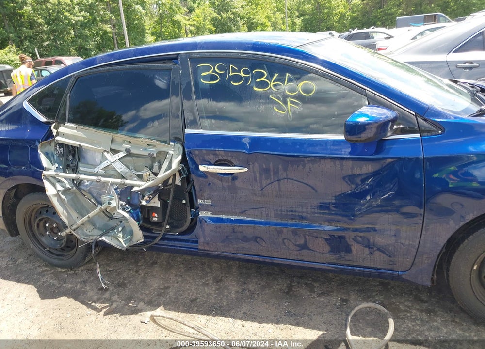 2016 NISSAN SENTRA S VIN: 3N1AB7AP0GY237870