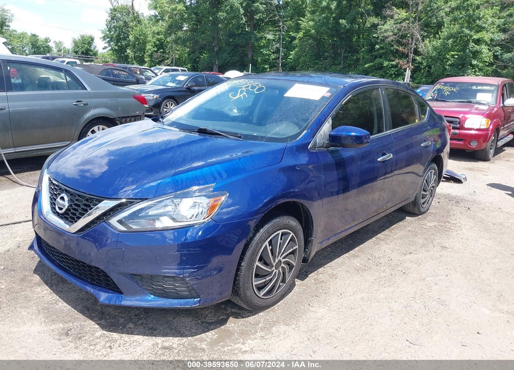 2016 NISSAN SENTRA S VIN: 3N1AB7AP0GY237870
