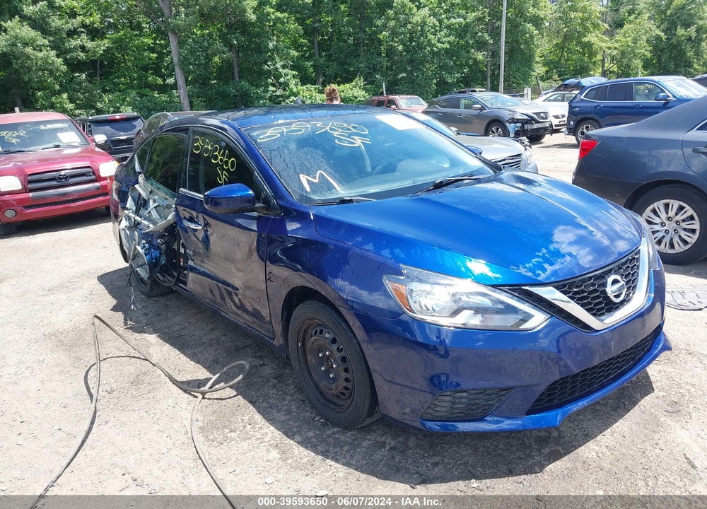 2016 NISSAN SENTRA S VIN: 3N1AB7AP0GY237870