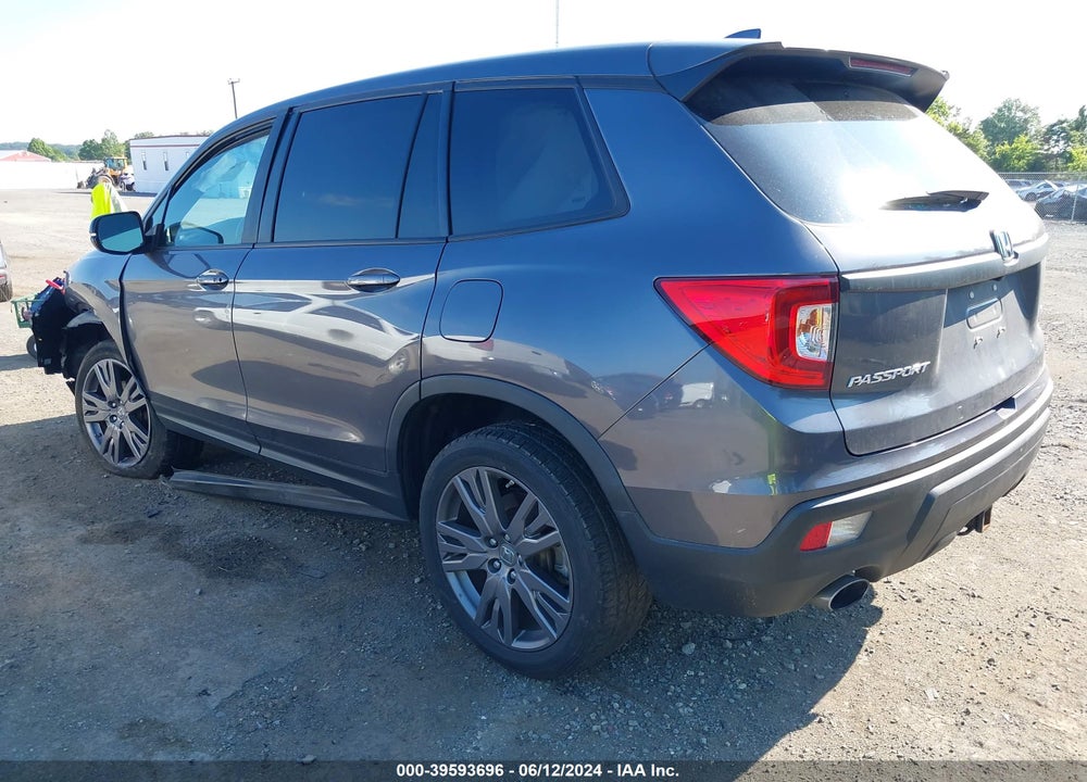 2021 HONDA PASSPORT AWD EX-L VIN: 5FNYF8H50MB042871
