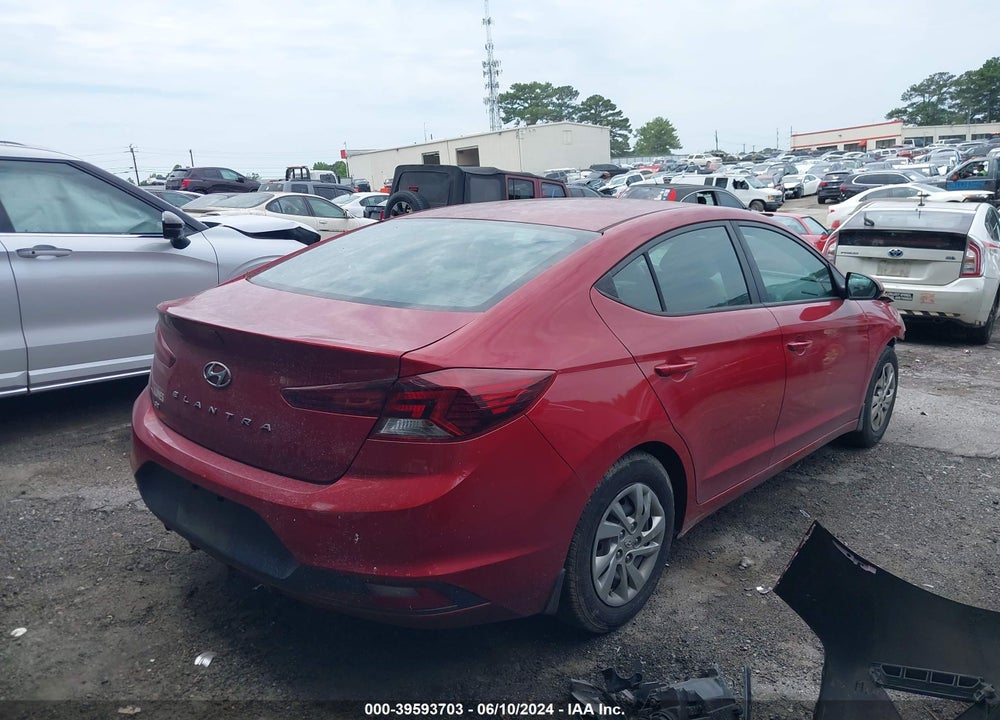 2020 HYUNDAI ELANTRA SE VIN: KMHD74LF4LU912773
