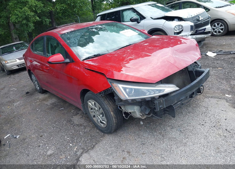 2020 HYUNDAI ELANTRA SE VIN: KMHD74LF4LU912773