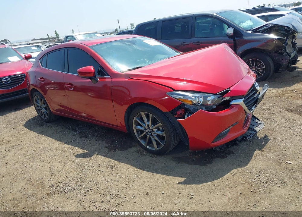 2018 MAZDA 3 TOURING VIN: 3MZBN1L38JM189238