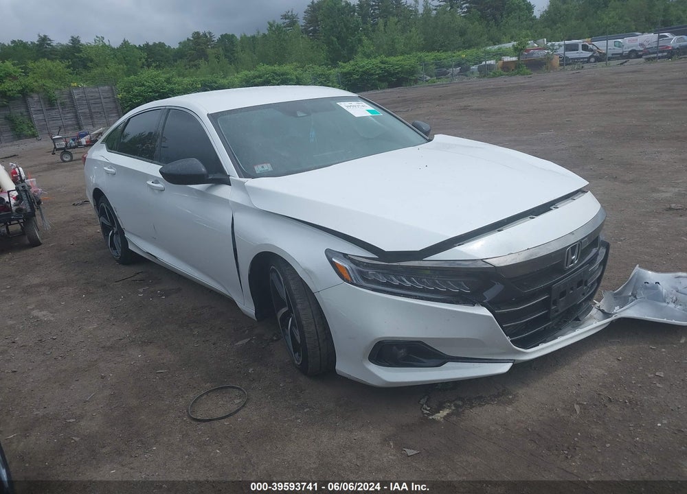 2022 HONDA ACCORD SPORT SPECIAL EDITION VIN: 1HGCV1F4XNA066184