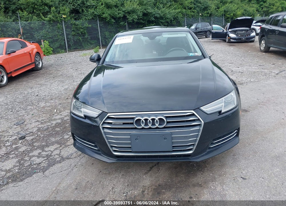 2017 AUDI A4 2.0T PREMIUM VIN: WAUANAF43HN002889