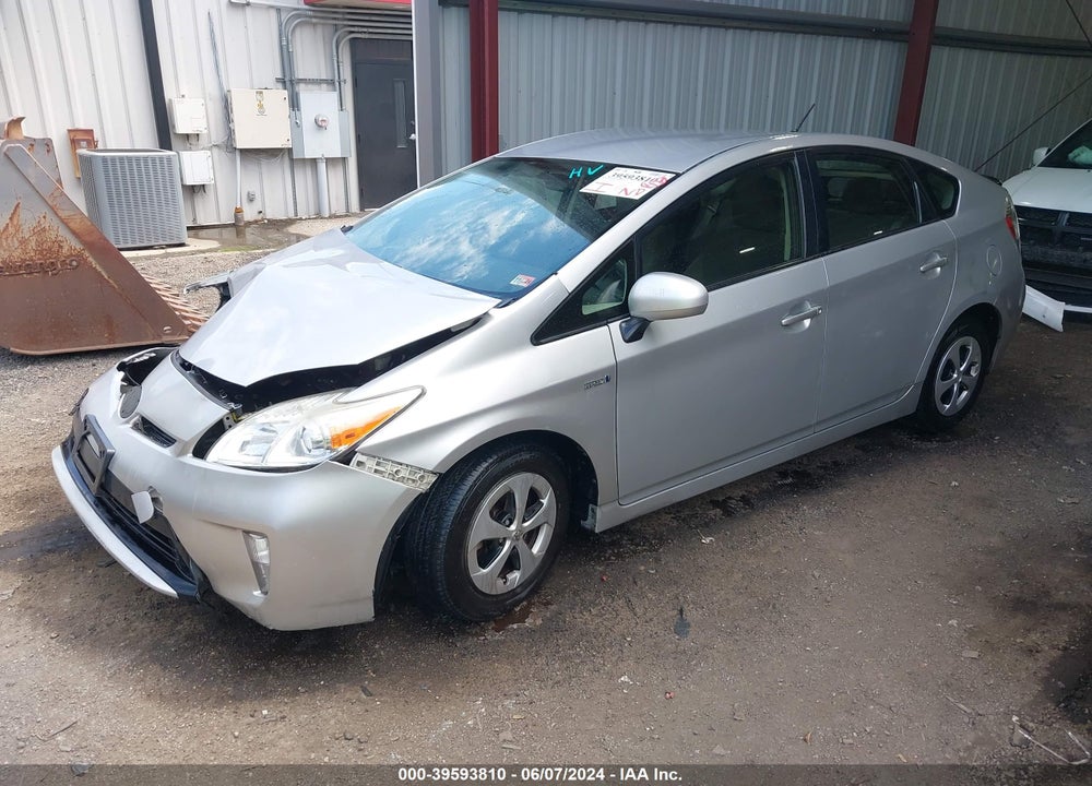 2015 TOYOTA PRIUS TWO VIN: JTDKN3DU0F0438678
