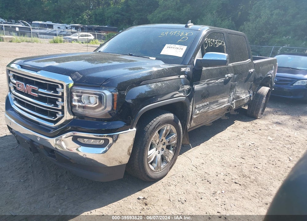 2018 GMC SIERRA 1500 SLT VIN: 3GTU2NEC3JG121338