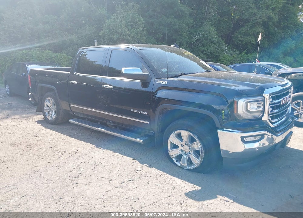 2018 GMC SIERRA 1500 SLT VIN: 3GTU2NEC3JG121338