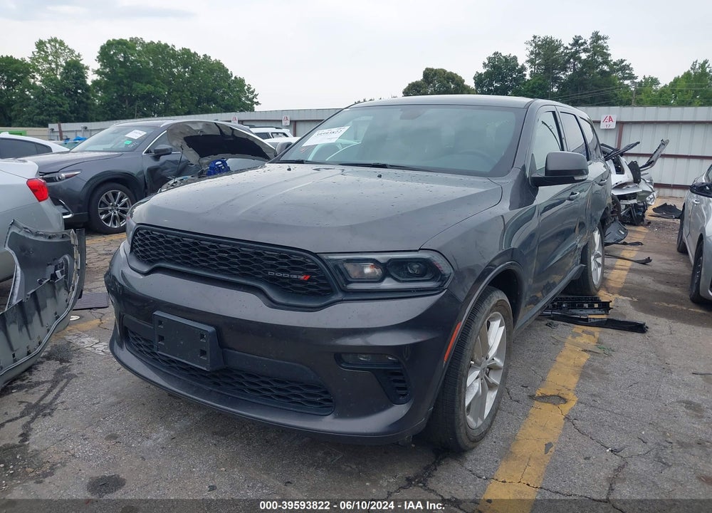 2021 DODGE DURANGO GT PLUS AWD VIN: 1C4RDJDG7MC627131