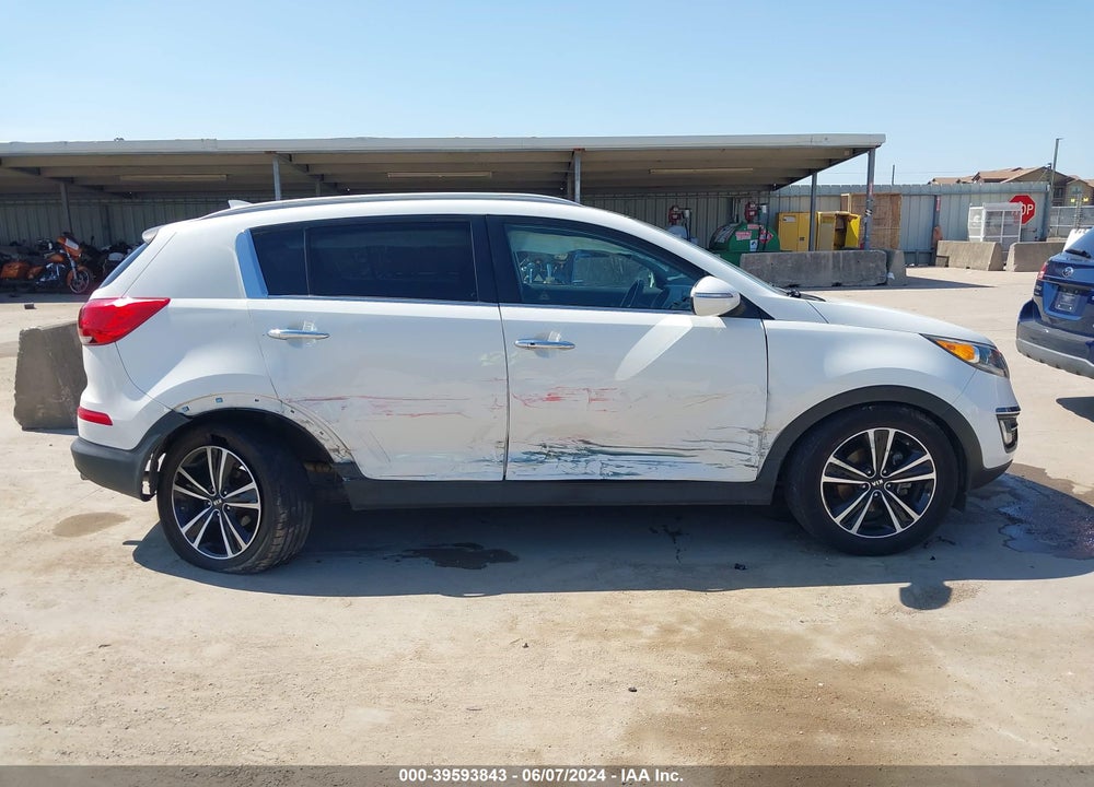 2016 KIA SPORTAGE SX VIN: KNDPC3A65G7840190