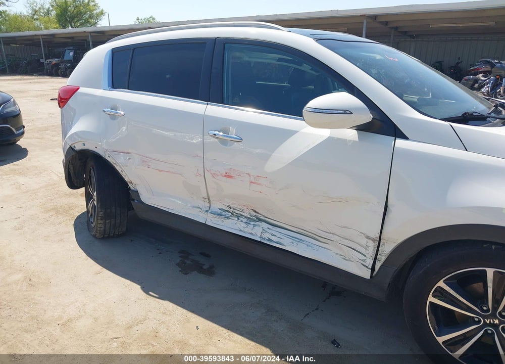 2016 KIA SPORTAGE SX VIN: KNDPC3A65G7840190