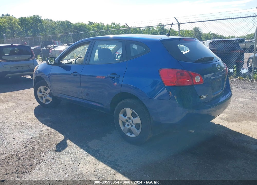 2009 NISSAN ROGUE S VIN: JN8AS58V19W192779