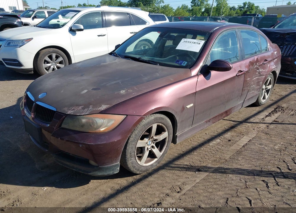 2007 BMW 328I VIN: WBAVA37577NE29378