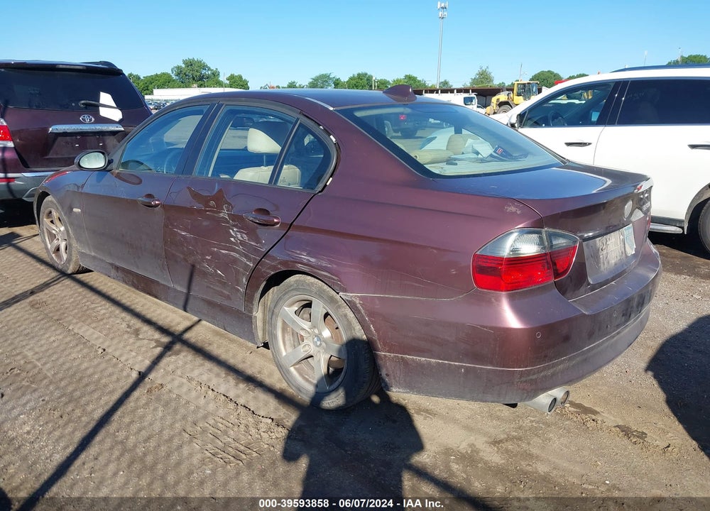 2007 BMW 328I VIN: WBAVA37577NE29378