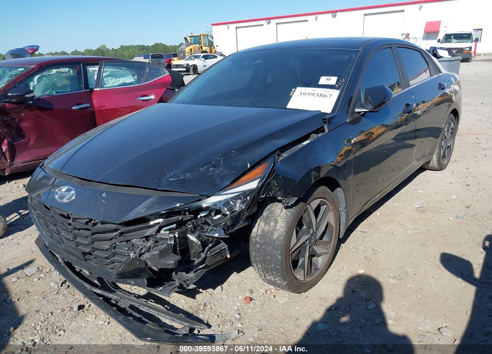 2023 HYUNDAI ELANTRA LIMITED VIN: KMHLP4AG2PU497675