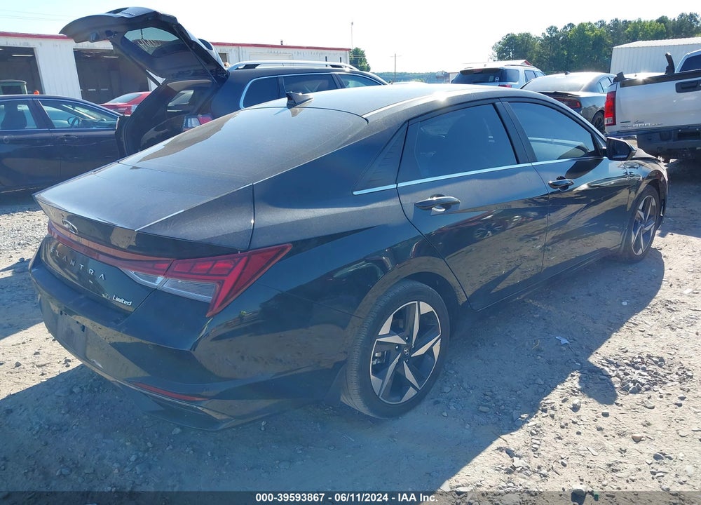 2023 HYUNDAI ELANTRA LIMITED VIN: KMHLP4AG2PU497675
