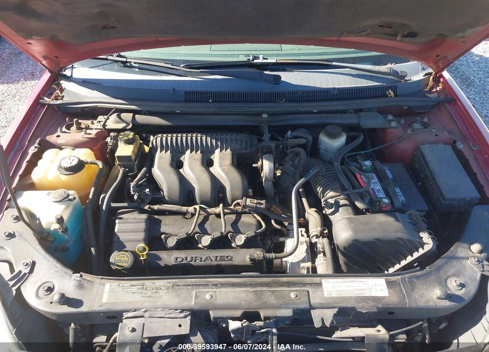 2006 FORD FIVE HUNDRED SEL VIN: 1FAHP24166G172424