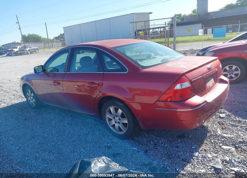 2006 FORD FIVE HUNDRED SEL VIN: 1FAHP24166G172424