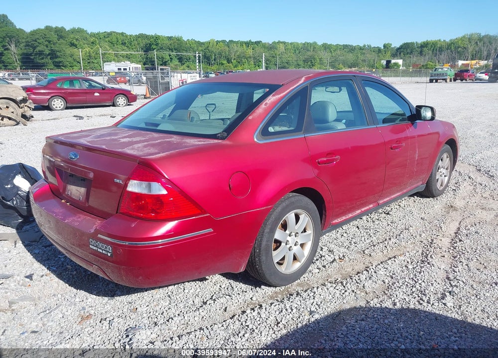 2006 FORD FIVE HUNDRED SEL VIN: 1FAHP24166G172424