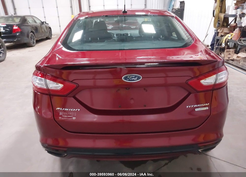 2013 FORD FUSION VIN: 3FA6P0K93DR215465