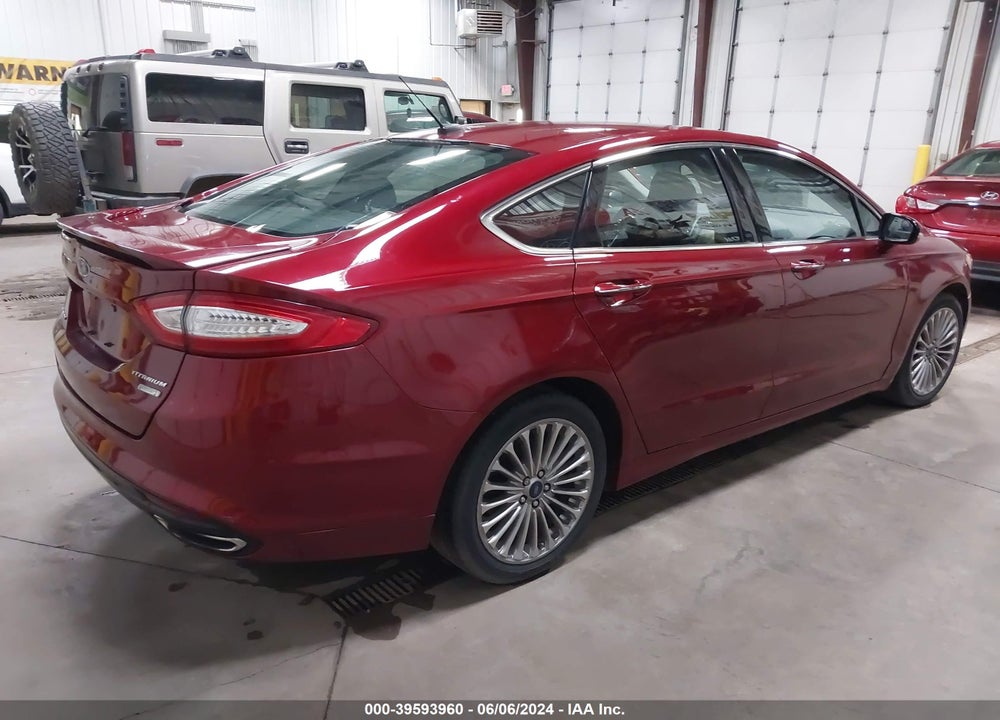 2013 FORD FUSION VIN: 3FA6P0K93DR215465