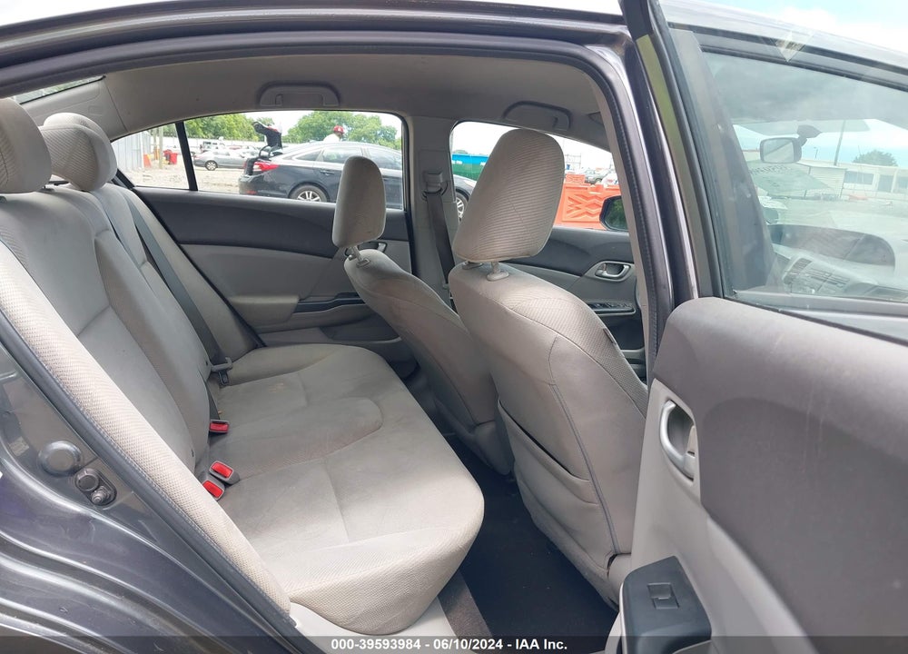 2012 HONDA CIVIC LX VIN: 19XFB2F52CE098849