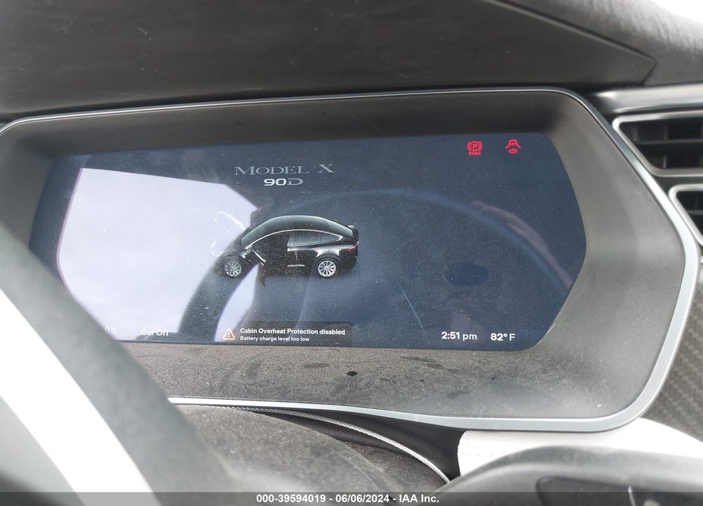 2016 TESLA MODEL X 60D/70D/75D/90D/P100D VIN: 5YJXCBE25GF004715