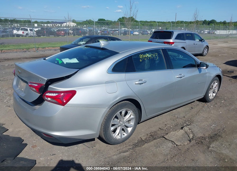 2019 CHEVROLET MALIBU LT VIN: 1G1ZD5ST9KF124292