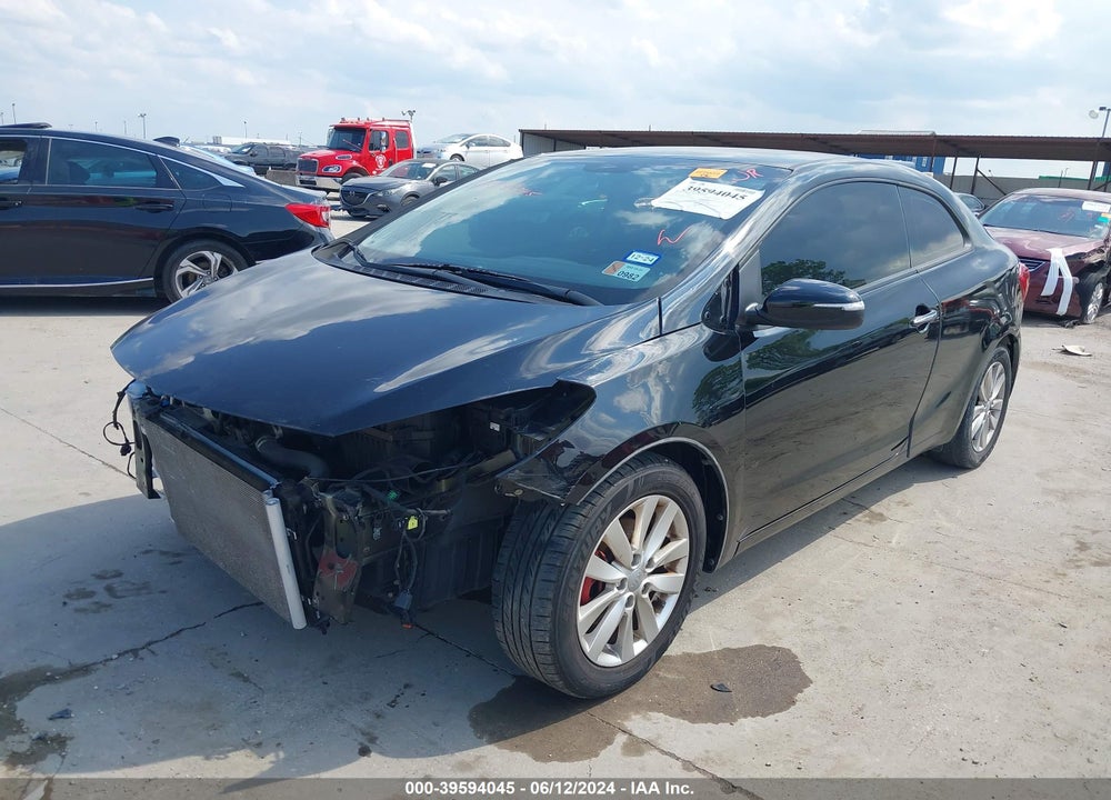 2015 KIA FORTE KOUP EX VIN: KNAFX6A87F5296415