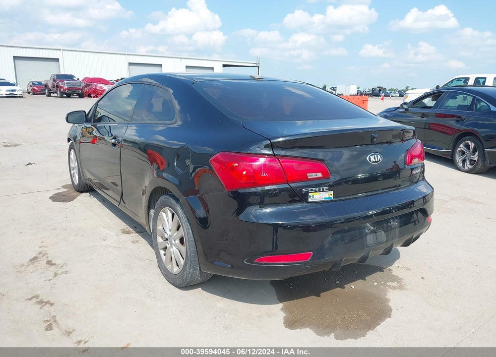 2015 KIA FORTE KOUP EX VIN: KNAFX6A87F5296415