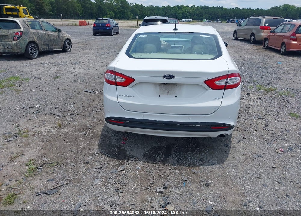 2016 FORD FUSION SE VIN: 3FA6P0H77GR199698