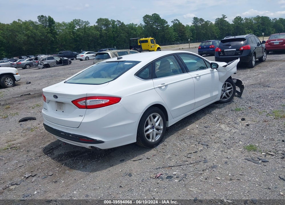 2016 FORD FUSION SE VIN: 3FA6P0H77GR199698
