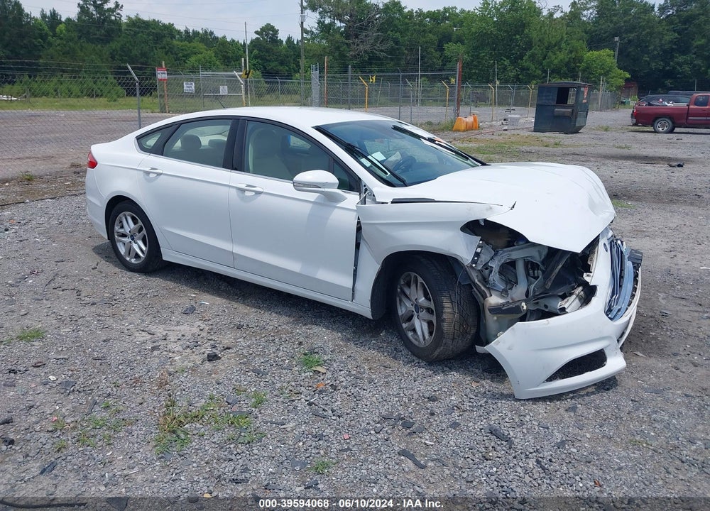 2016 FORD FUSION SE VIN: 3FA6P0H77GR199698