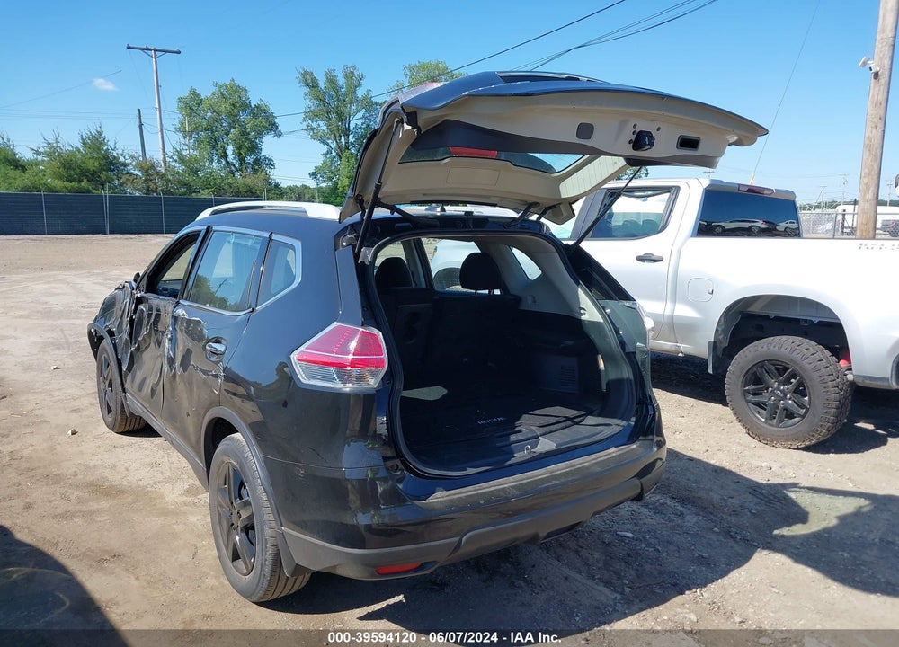 2015 NISSAN ROGUE S/SL/SV VIN: 5N1AT2MT0FC802708
