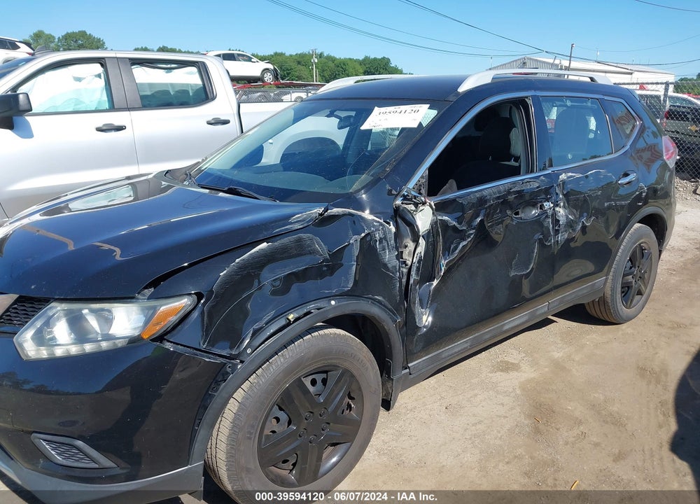 2015 NISSAN ROGUE S/SL/SV VIN: 5N1AT2MT0FC802708