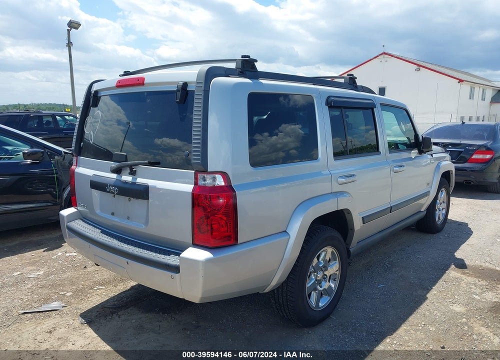 2007 JEEP COMMANDER SPORT VIN: 1J8HG48K47C656845