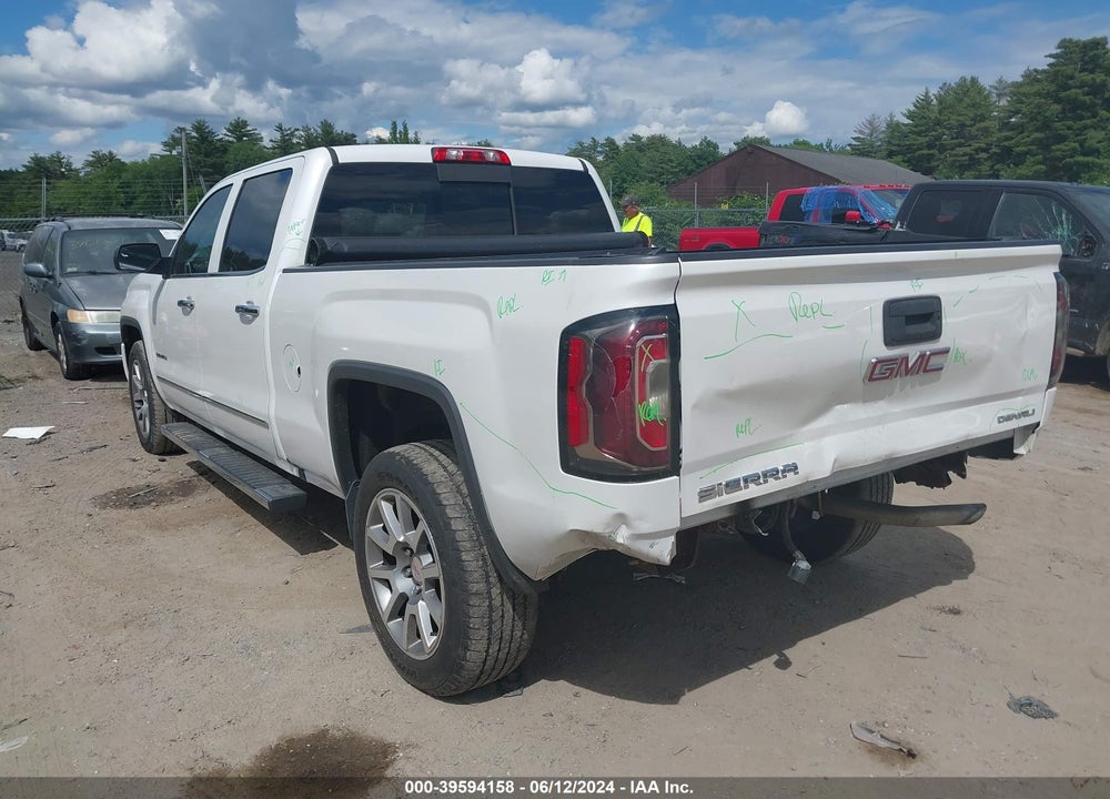 2017 GMC SIERRA 1500 DENALI VIN: 3GTU2PEJXHG133538