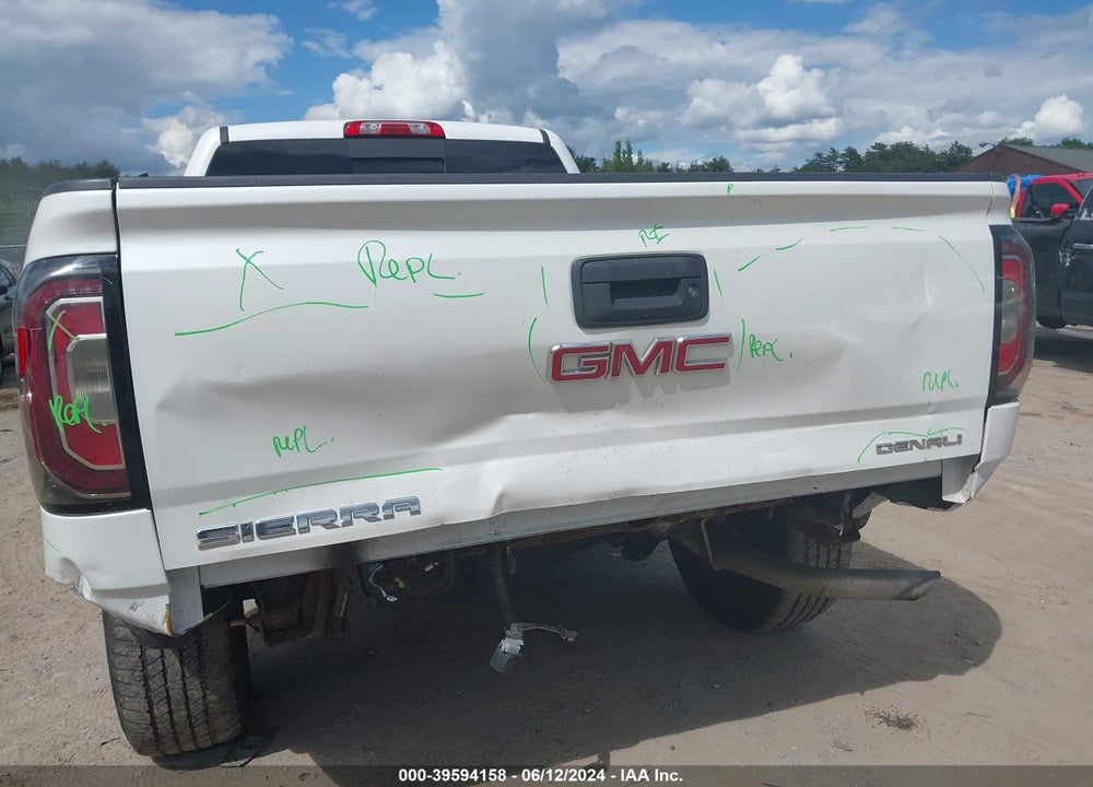 2017 GMC SIERRA 1500 DENALI VIN: 3GTU2PEJXHG133538