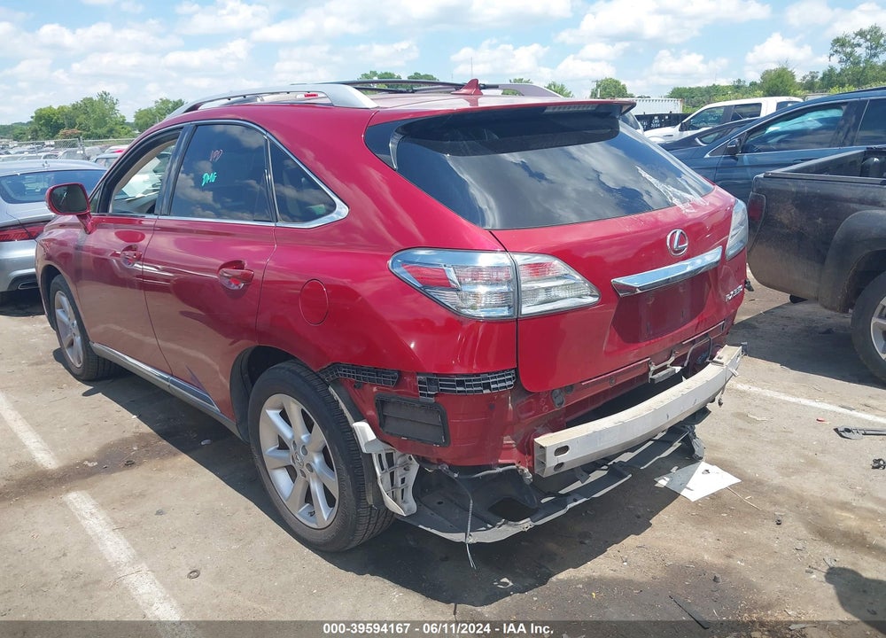 2011 LEXUS RX 350 VIN: 2T2ZK1BAXBC048140