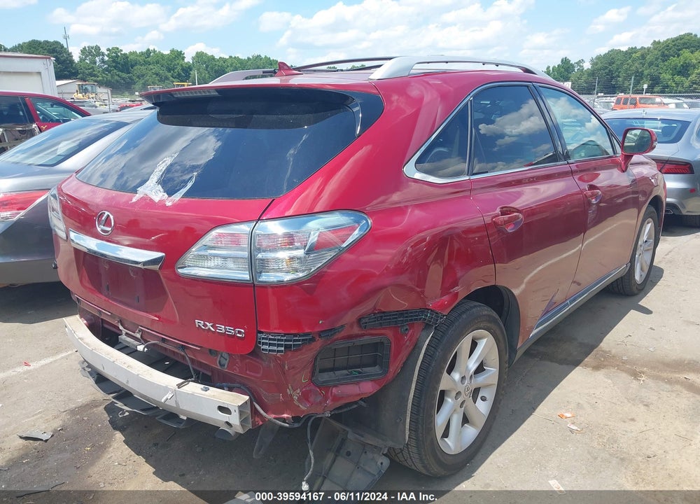 2011 LEXUS RX 350 VIN: 2T2ZK1BAXBC048140