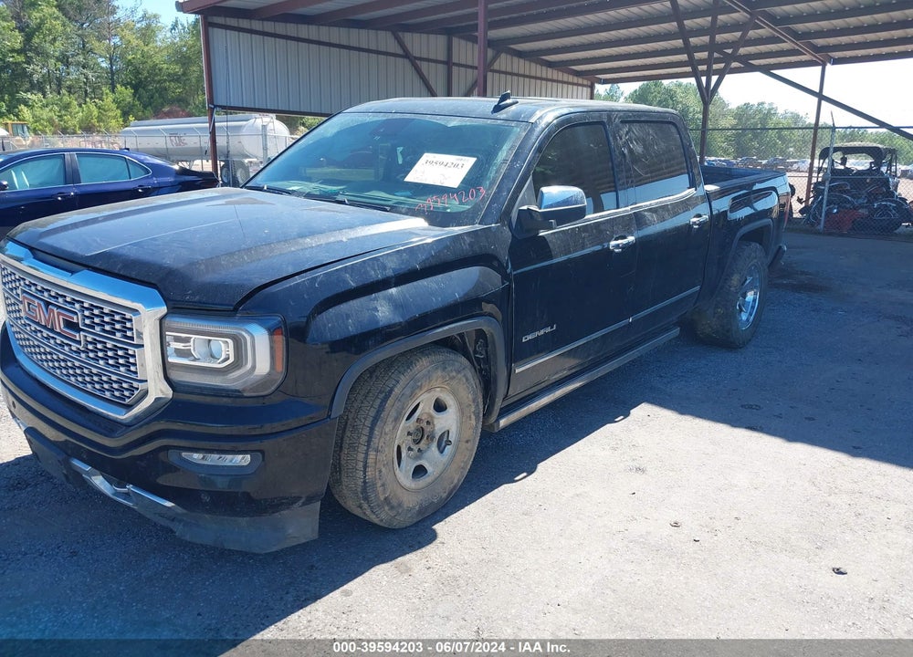 2018 GMC SIERRA 1500 DENALI VIN: 3GTU2PEJ7JG481805