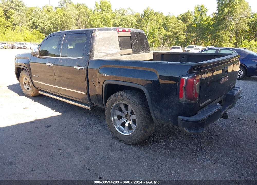 2018 GMC SIERRA 1500 DENALI VIN: 3GTU2PEJ7JG481805