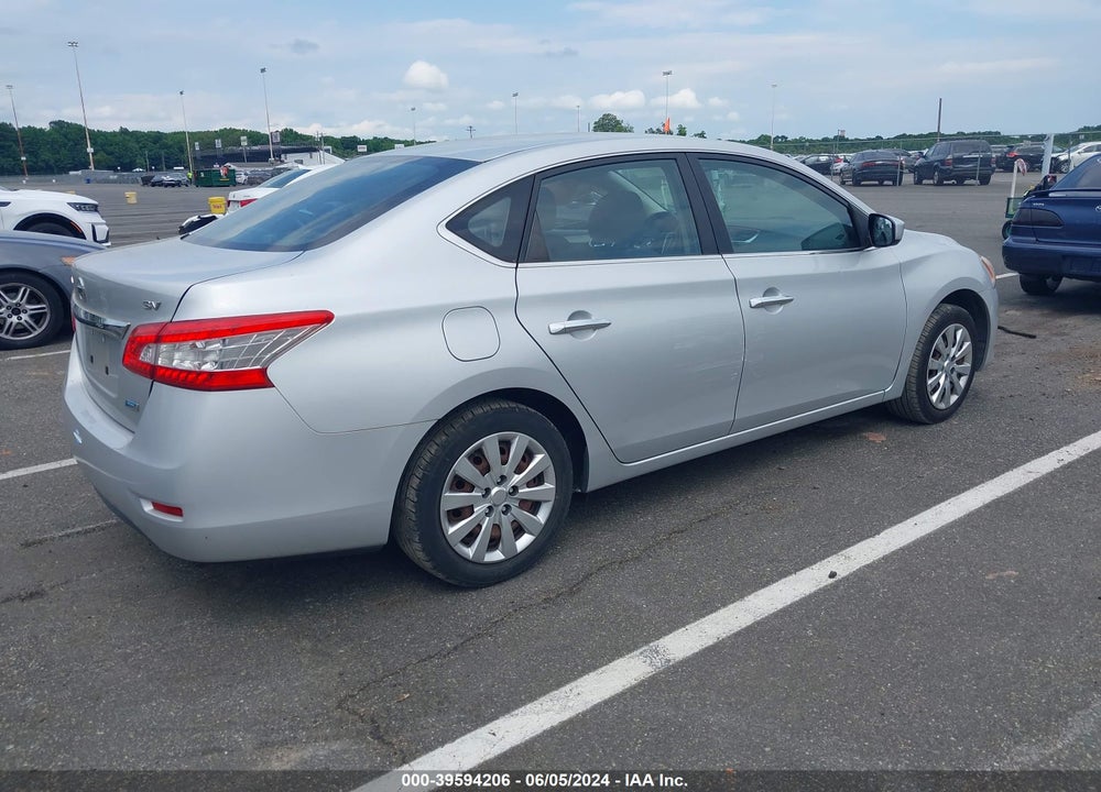 2013 NISSAN SENTRA SV VIN: 3N1AB7AP5DL691296