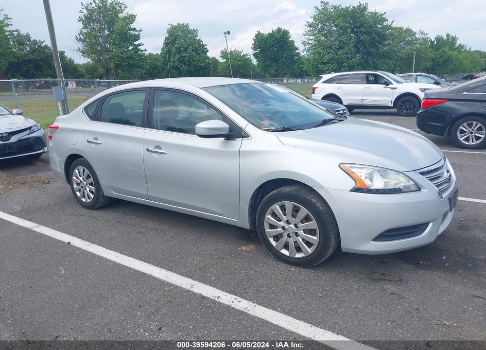 2013 NISSAN SENTRA SV VIN: 3N1AB7AP5DL691296